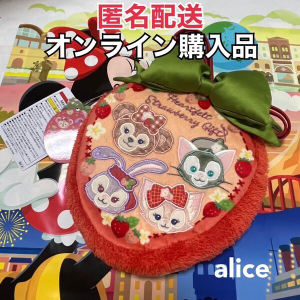 【完売品】ハートフェルトストロベリーギフト★ショルダーバッグ