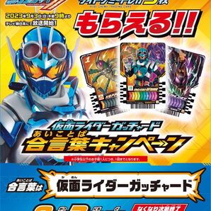 仮面ライダー ガッチャード ケミートレカ 特典