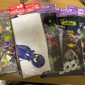 スプラトゥーン3 オリジナル トートバッグ 2点 他の組み合わせもあり クリアファイル 全4種のうち2点選んで 計4点