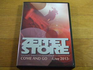 2枚組CD＋DVD ZEPPET STORE／COME AND GO -LIVE2013 ライブ盤◆ゼペット・ストア 送料215円～