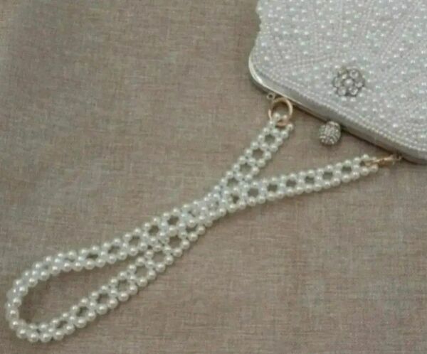 スマホ チェーン パール ショルダー バッグ アクセサリー 再入荷 韓国 SNS ネックレス パール アクセサリー ブレスレット