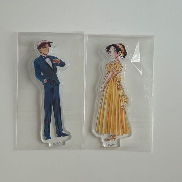 名探偵コナン コナン展 入場特典 アクリルジオラマ 服部平次 遠山和葉