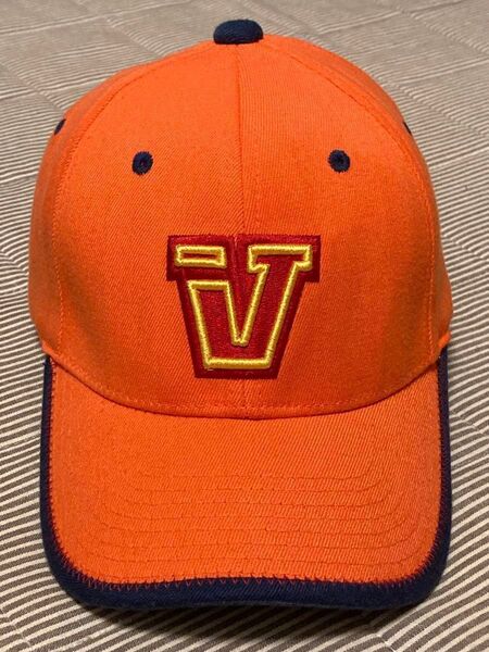 希少!90s ヴィンテージ VANS キャップ オレンジ系