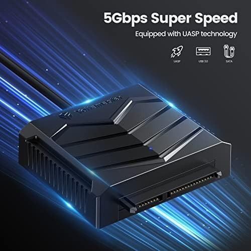 SATA ハードドライブアダプターケーブル USBケーブル