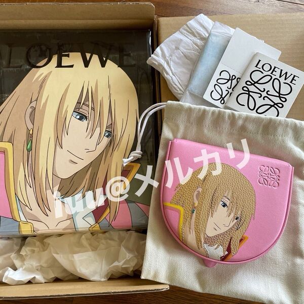 loewe ハウルの動く城 ヒールポーチ ハウル 限定ボックス box 魔法の箱