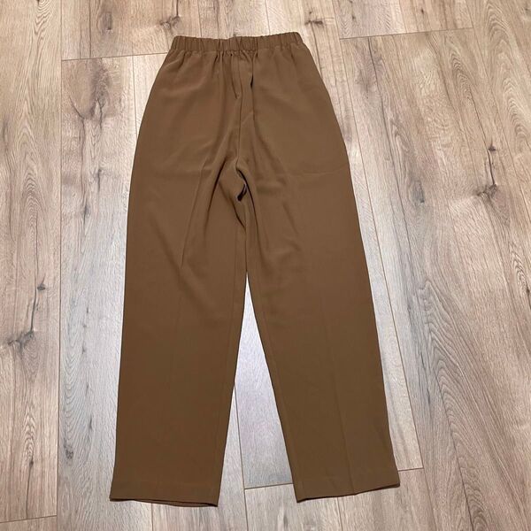シールームリン Relax テーパード パンツ ブラウン Sサイズ 新品未使用