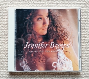 GIVING YOU THE BEST/JENNIFER BROWN☆帯つきジェニファー・ブラウン