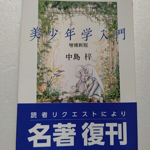 美少年学入門 中島梓 栗本薫 70年代80年代の少女漫画やJUNEを中心に美少年について語り尽くしていらっしゃる痛快エッセイ ボーイズラブ