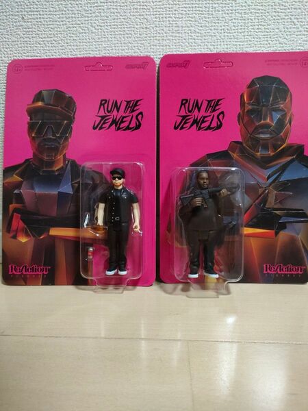 新品未開封 SUPER7 "Run the Jewels" アクションフィギュア 2体セット