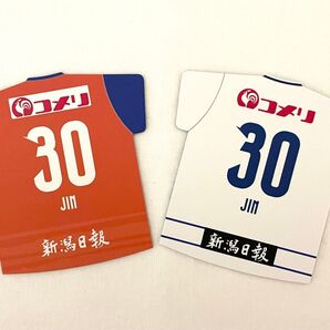 アルビレックス新潟 紙ユニコースター 奥村仁選手