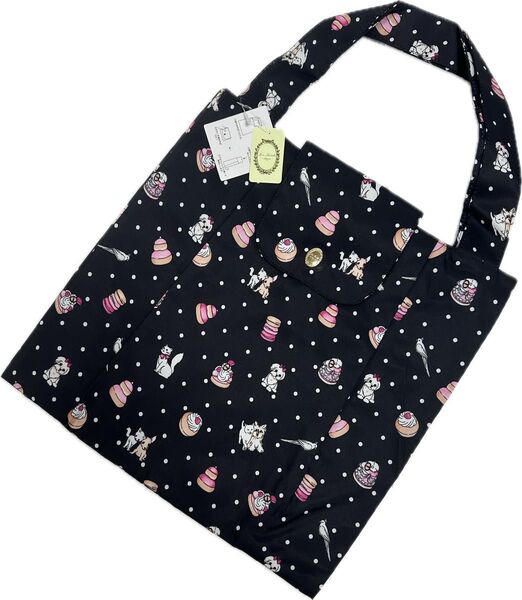 新品 ラデュレ エコバッグ ブラック