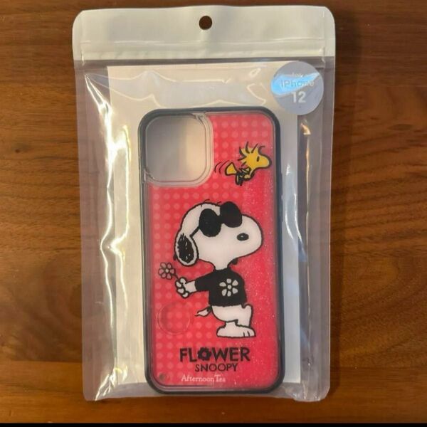 新品★アフタヌーンティー×スヌーピー コラボ iPhone12 ケース