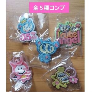 エンジェルブルーラバーめじるしチャームガチャ ガチャガチャ フルコンプ ANGEL BLUE 新品