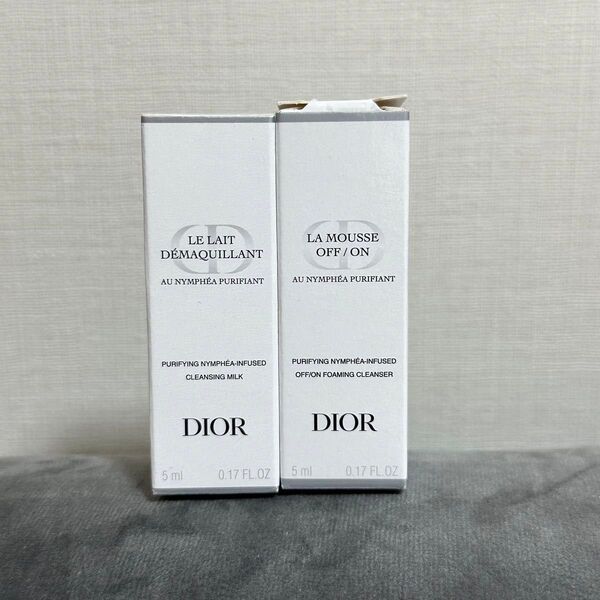 ディオール 洗顔料 クレンジングミルク サンプル 2点セット 新品