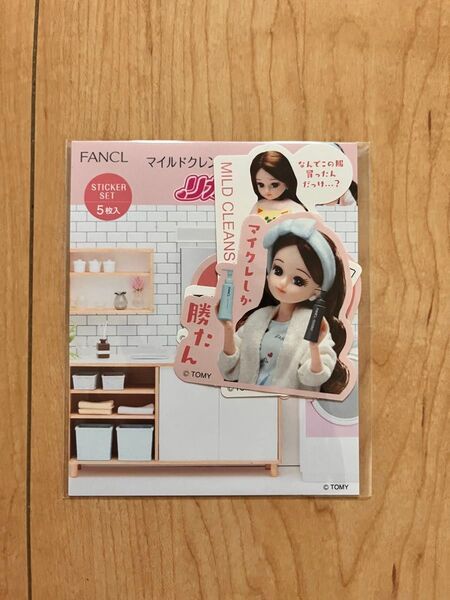 即購入ok ファンケル リカちゃん ステッカー 5枚入り