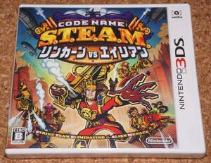 ◆新品◆3DS Code Name:S.T.E.A.M. リンカーンVSエイリアン
