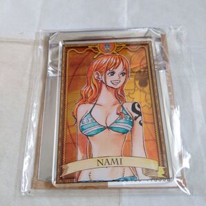 ワンピース ナミ アクリルスタンド ステータスカード