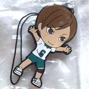 ハイキュー 二口堅治 ラバー ストラップ 渋谷ジャック ブロマイド オマケ付き 画像2枚目