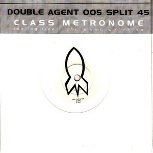 即決！CLASS - METRONOME / SPLIT [7”] ネオアコ ギターポップ USインディーズ DOUBLE AGENT