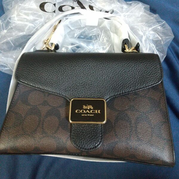 COACH コーチ ハンド ショルダー シグネチャー バッグ