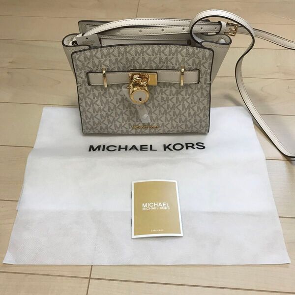 ★未使用★MICHAEL KORS マイケルコース ショルダーバッグ ホワイト 白