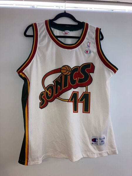 バスケユニ ビンテージ ソニックス ユニフォーム NBA Champion バスケ チャンピオン