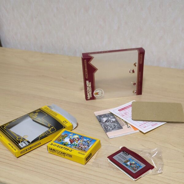 スーパーマリオブラザーズ ゲームボーイアドバンス ファミコンミニ 動作確認済み 生誕20周年
