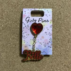 Beauty and The Beast Belname Gurley Pin Disney Store Bind ★ Редкие красивые товары