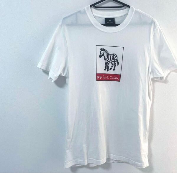 19SS PS Paul Smith ZEBRAシマウマ Tシャツ ホワイト
