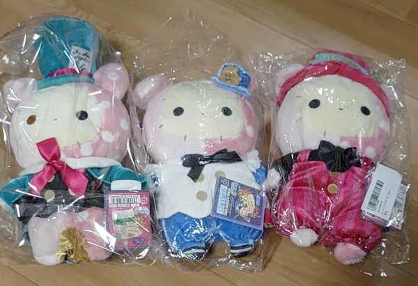 センチメンタルサーカスあつめてぬいぐるみアリス帽子屋チェシャ猫シャッポサンエックス