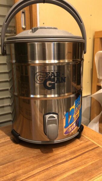 【未使用】ステンレスキーパー ピーコック 12L 大型タイプ IDS-120S 魔法瓶 ウォータージャグ