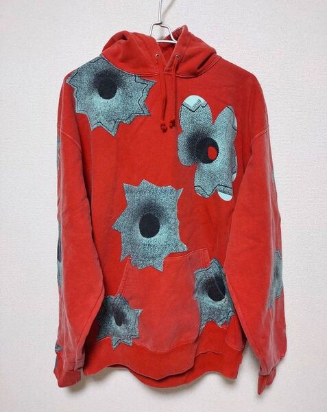 【大きいサイズ】 ~Supreme~ ネイトローマン L パーカー RED シュプリーム 希少! ゴールデンサイズ