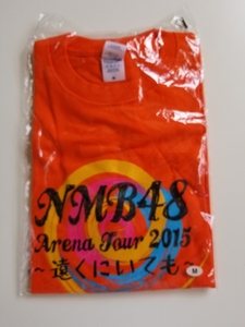 NMB48 Arena Tour 2015 ～遠くにいても～ 限定 Tシャツ ＜Mサイズ＞ 未開封