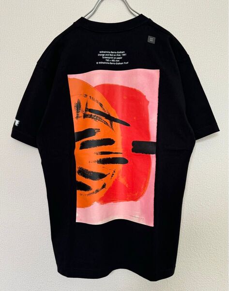 新品 UT ユニクロ×テート美術館 アートTシャツ ビッグプリント Tシャツ ブラック