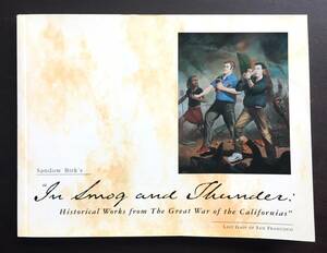 【洋書 CD付】『 In Smog and Thunder “Historical Works from the Great War of the Californias”』Sandow Birk サンドウ・バーク