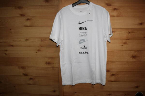未使用 メンズXL 白 ナイキNIKE 半袖Tシャツ NSW クラブ+ HDY PK4 S/S Tシャツ DZ2876 送料無料即決