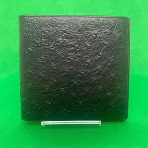 Christian Dior 二つ折り財布 ブラック 中古