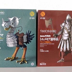 【新品未開封】海洋堂 タケヤ式自在置物 風の谷のナウシカ トルメキア装甲兵&トリウマ クシャナ親衛隊Ver.