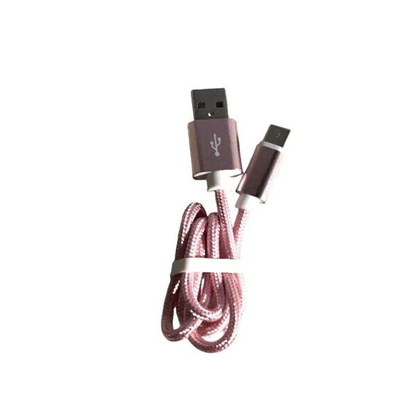 Type-Cケーブル 50cm(タイプC-USB)ナイロンメッシュケーブル