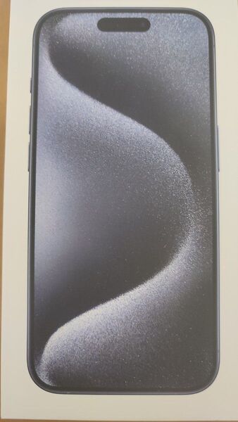 iPhone15 Pro ブルーチタニウム 256GB SIMフリー 未開封品。