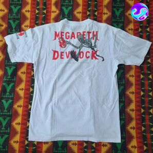 MEGADEATH DEVILOCK コラボアルバム「RISK」 バンドTシャツ ヴィンテージ 90s
