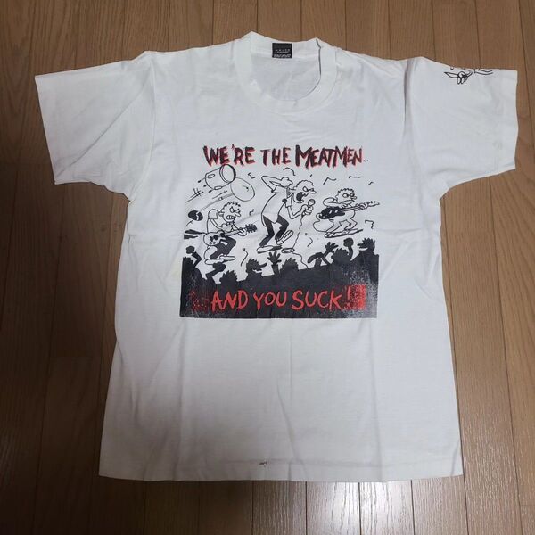 the meatmen バンドTシャツ ヴィンテージ Tシャツ 90s 80s usa製