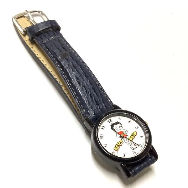 【中古ビンテージ、電池交換済】80年代 シチズン ベガ CITIZEN VEGA ベティちゃん 腕時計 キャラクターウォッチ