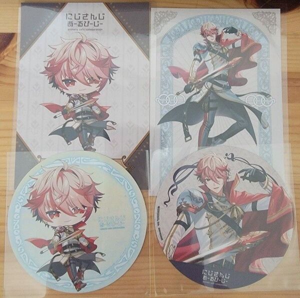 にじさんじ セラフ・ダズルガーデン アニメイトカフェ ブロマイド コースター