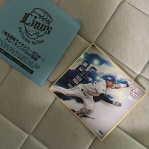 埼玉西武ライオンズ トレーディング ミニ色紙 古賀悠斗