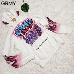GRMY × SHiRT KING PHADE グラフィティ パーカー