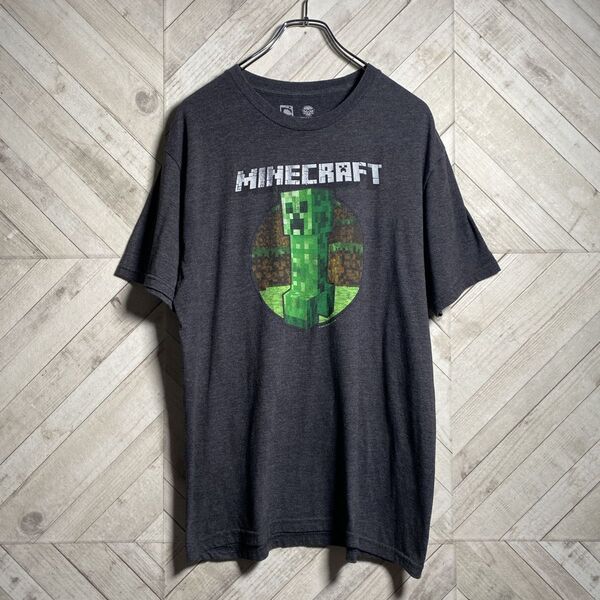【良品】Minecraft|マインクラフト,クリーパー,ゲーム,Tシャツ,お値引きあり