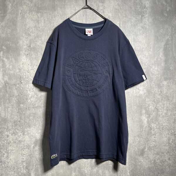 【良品】LACOSTE LIVE|ラコステ ライブ,刺繍,半袖Tシャツ,お値引きあり