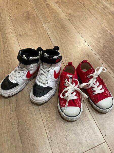 キッズスニーカー NIKE オールスター コンバース