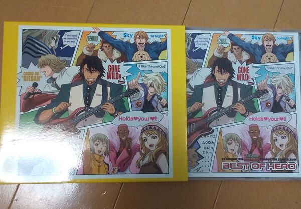 TIGER&BUNNY CHARACTER SONG ALBUM~BEST OF HERO~ CD アルバム バーナビー 虎徹